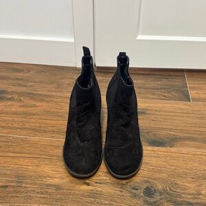 Black Suede Ankle Boots